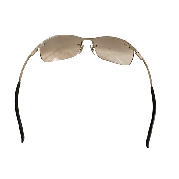 Ray-Ban 3183 Polarized Mens Sunglasses Gun Metal Gray Rectangle 003/BZ - Picture 6 of 10